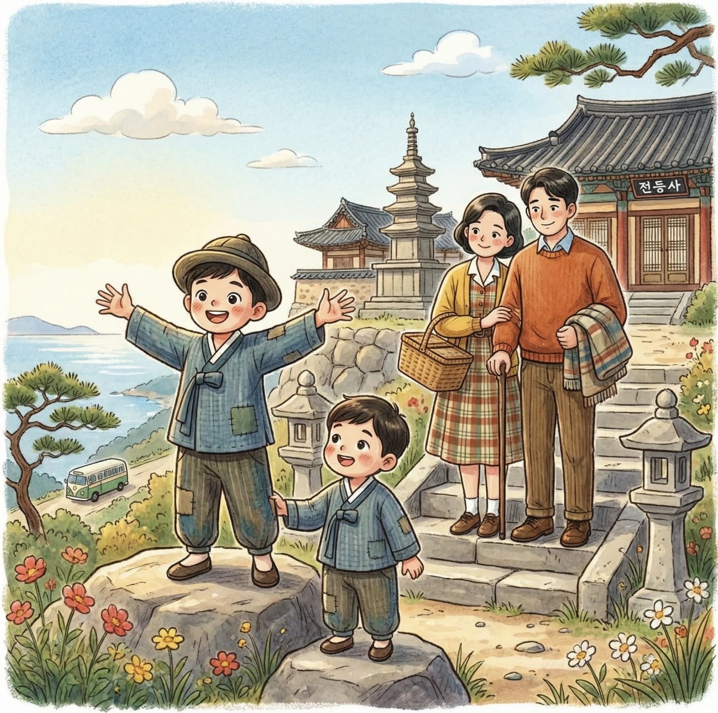 AI-generated children's book illustration